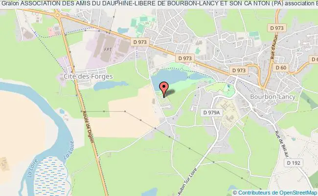plan association Association Des Amis Du Dauphine-libere De Bourbon-lancy Et Son Ca Nton (pa) Bourbon-Lancy