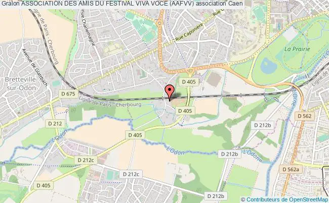 plan association Association Des Amis Du Festival Viva Voce (aafvv) Caen