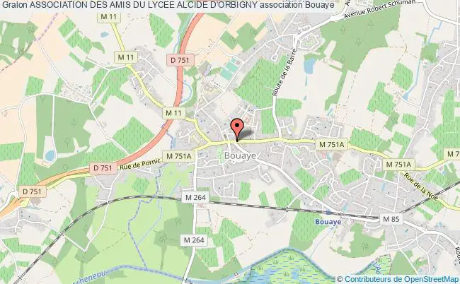 plan association Association Des Amis Du Lycee Alcide D'orbigny Bouaye