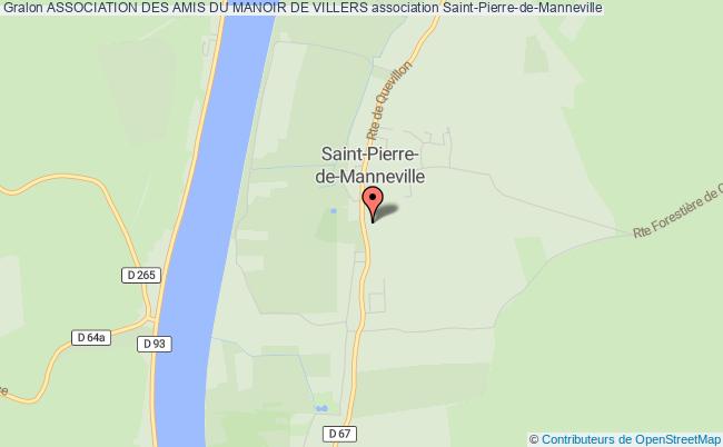 plan association Association Des Amis Du Manoir De Villers Saint-Pierre-de-Manneville