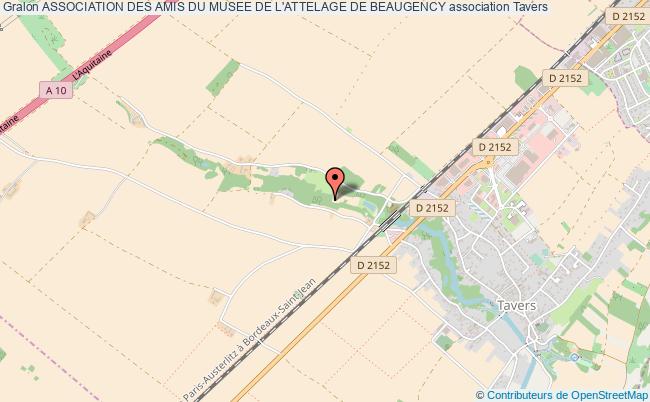 plan association Association Des Amis Du Musee De L'attelage De Beaugency Tavers