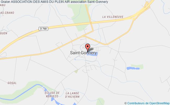 plan association Association Des Amis Du Plein Air Saint-Gonnery