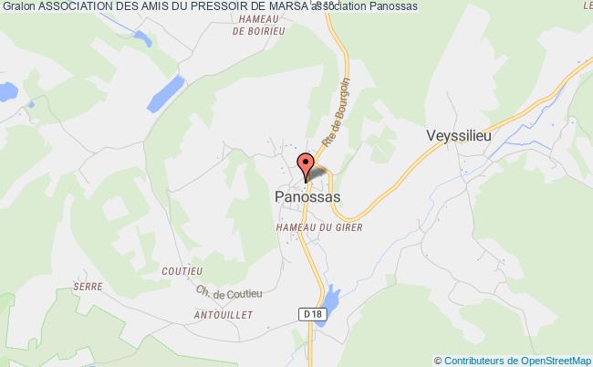 plan association Association Des Amis Du Pressoir De Marsa Panossas