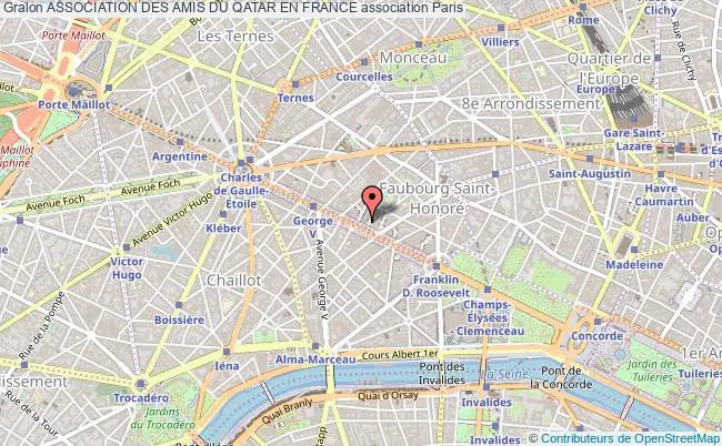 plan association Association Des Amis Du Qatar En France Paris