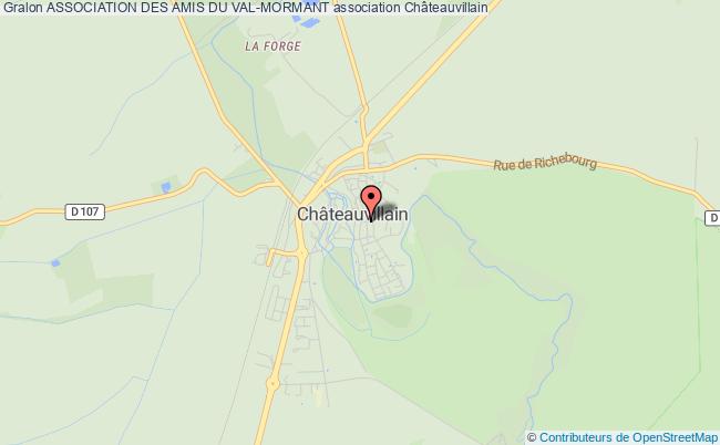 plan association Association Des Amis Du Val-mormant Châteauvillain