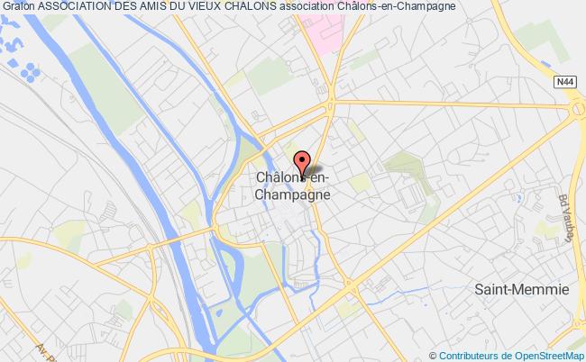 plan association Association Des Amis Du Vieux Chalons Châlons-en-Champagne