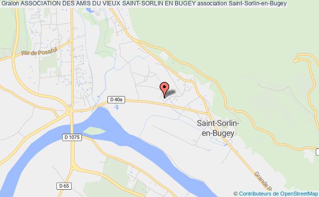 plan association Association Des Amis Du Vieux Saint-sorlin En Bugey Saint-Sorlin-en-Bugey