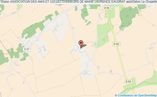 plan association Association Des Amis Et Collectionneurs De Marie Laurence Gaudrat La Chapelle-Blanche-Saint-Martin