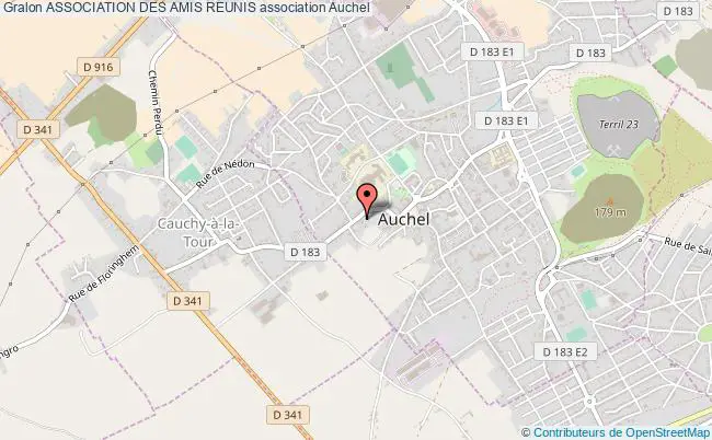 plan association Association Des Amis Reunis Auchel