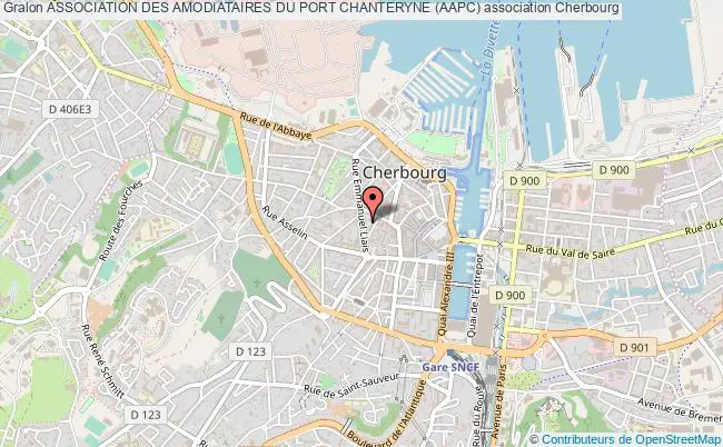 plan association Association Des Amodiataires Du Port Chanteryne (aapc) Cherbourg-en-Cotentin