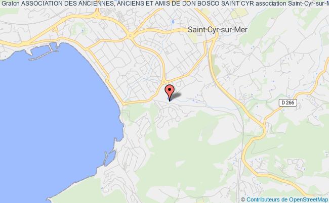 plan association Association Des Anciennes, Anciens Et Amis De Don Bosco Saint Cyr Saint-Cyr-sur-Mer