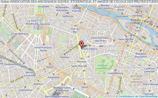 plan association Association Des Ancien(ne)s Eleves, Etudiant(e)s, Et Ami(e)s De L'ecole Des Hautes Etudes En Sciences Sociales Paris