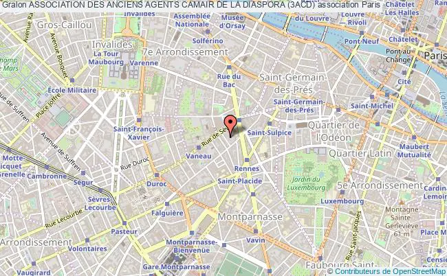 plan association Association Des Anciens Agents Camair De La Diaspora (3acd) Paris