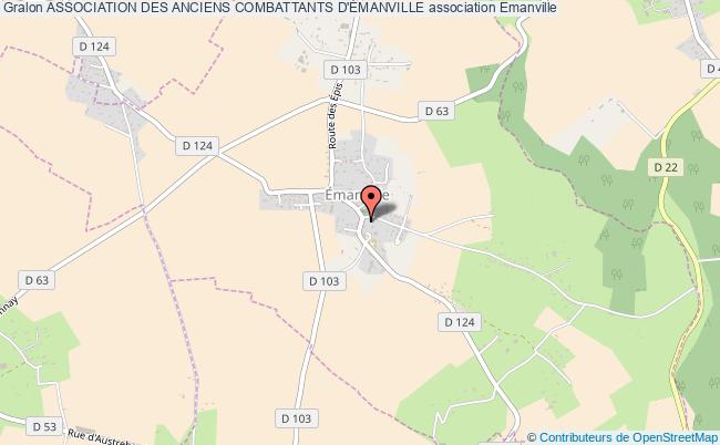 plan association Association Des Anciens Combattants D'Émanville Émanville