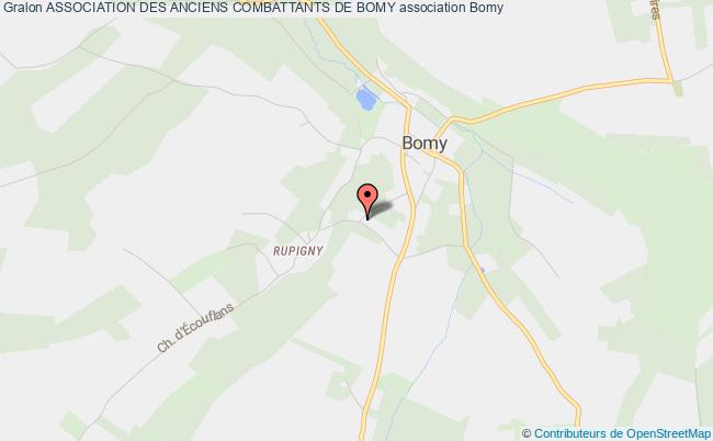 plan association Association Des Anciens Combattants De Bomy Bomy