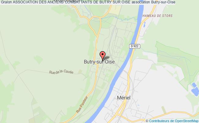 plan association Association Des Anciens Combattants De Butry Sur Oise Butry-sur-Oise