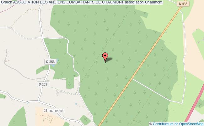 plan association Association Des Anciens Combattants De Chaumont Chaumont