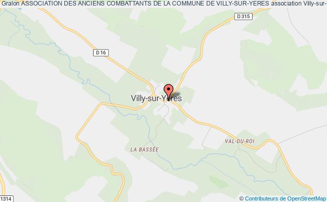 ASSOCIATION DES ANCIENS COMBATTANTS DE LA COMMUNE DE VILLY-SUR-YERES
