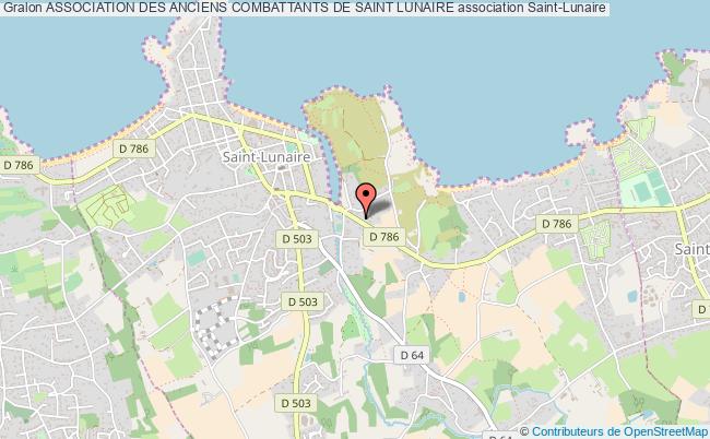 plan association Association Des Anciens Combattants De Saint Lunaire Saint-Lunaire