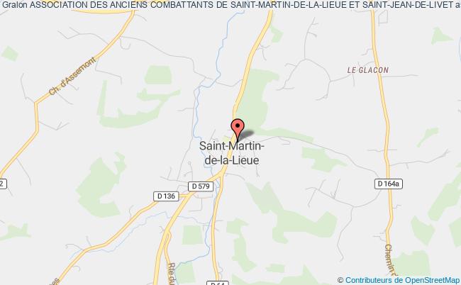 ASSOCIATION DES ANCIENS COMBATTANTS DE SAINT-MARTIN-DE-LA-LIEUE ET SAINT-JEAN-DE-LIVET