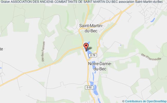 plan association Association Des Anciens Combattants De Saint Martin Du Bec Saint-Martin-du-Bec