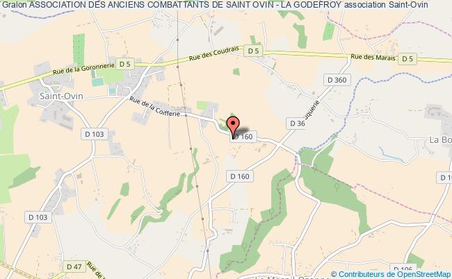 plan association Association Des Anciens Combattants De Saint Ovin - La Godefroy Saint-Ovin