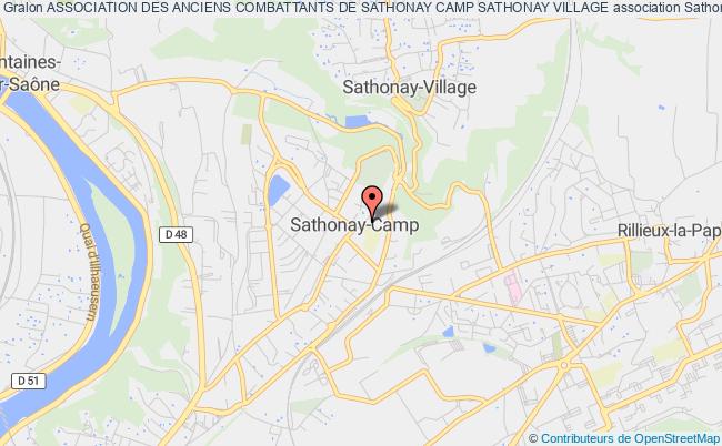 ASSOCIATION DES ANCIENS COMBATTANTS DE SATHONAY CAMP SATHONAY VILLAGE