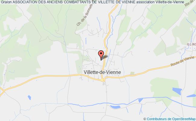ASSOCIATION DES ANCIENS COMBATTANTS DE VILLETTE DE VIENNE