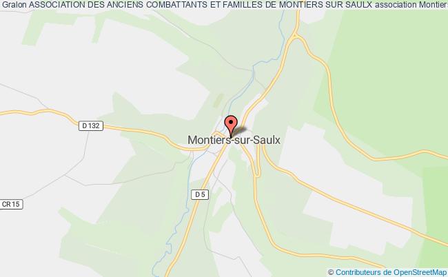 plan association Association Des Anciens Combattants Et Familles De Montiers Sur Saulx Montiers-sur-Saulx