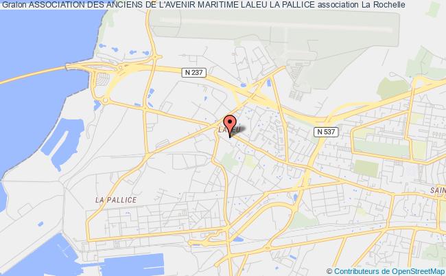 plan association Association Des Anciens De L'avenir Maritime Laleu La Pallice La Rochelle