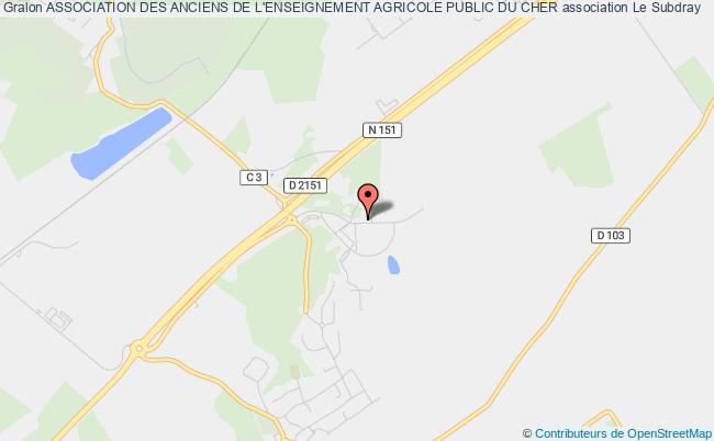 ASSOCIATION DES ANCIENS DE L'ENSEIGNEMENT AGRICOLE PUBLIC DU CHER