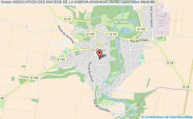 plan association Association Des Anciens De La Sabena-kinshasa (aask) Méréville
