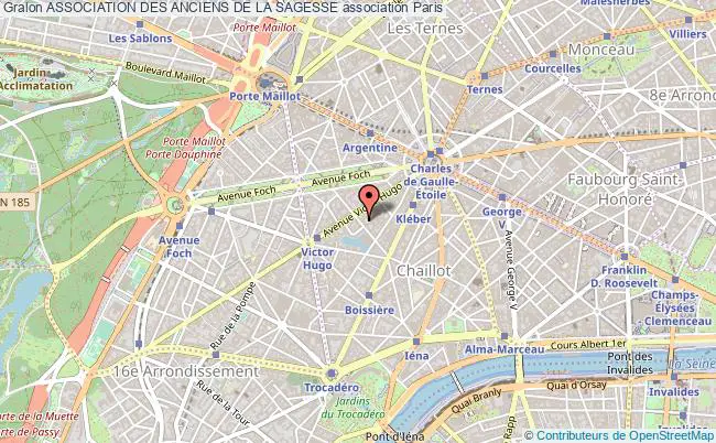 plan association Association Des Anciens De La Sagesse Paris
