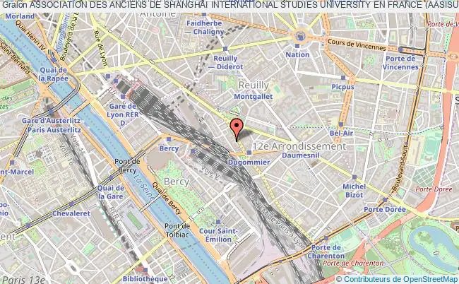 plan association Association Des Anciens De Shanghai International Studies University En France (aasisuf) Paris