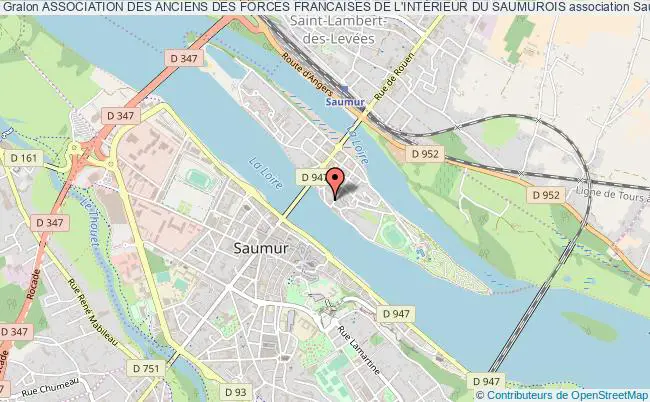plan association Association Des Anciens Des Forces Francaises De L'intÉrieur Du Saumurois Saumur