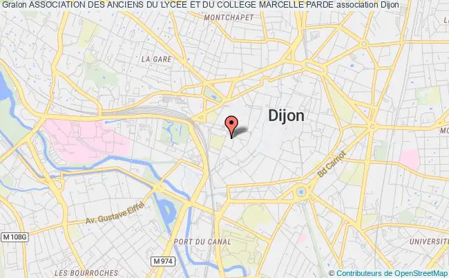 plan association Association Des Anciens Du Lycee Et Du College Marcelle Parde Dijon
