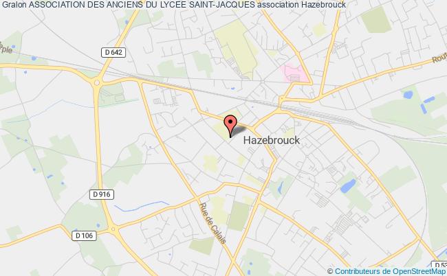 plan association Association Des Anciens Du Lycee Saint-jacques Hazebrouck