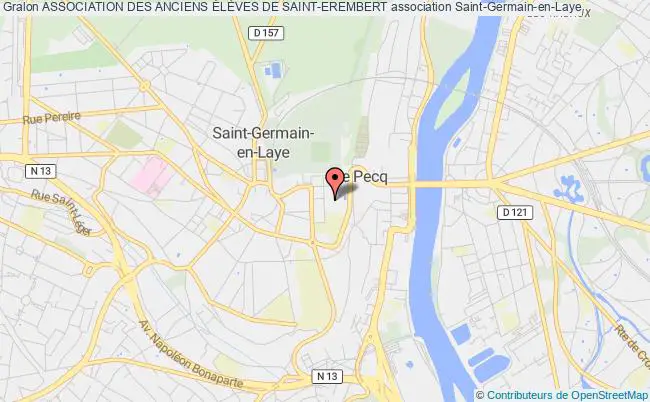 plan association Association Des Anciens ÉlÈves De Saint-erembert Saint-Germain-en-Laye