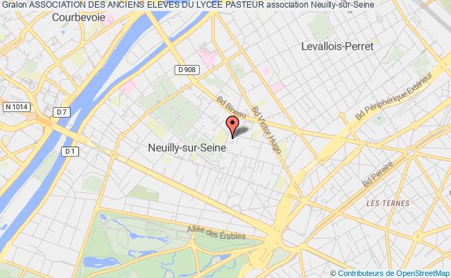 plan association Association Des Anciens Eleves Du Lycee Pasteur Neuilly-sur-Seine