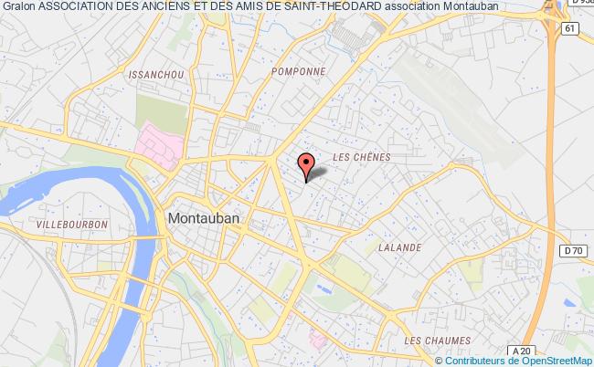 plan association Association Des Anciens Et Des Amis De Saint-theodard Montauban