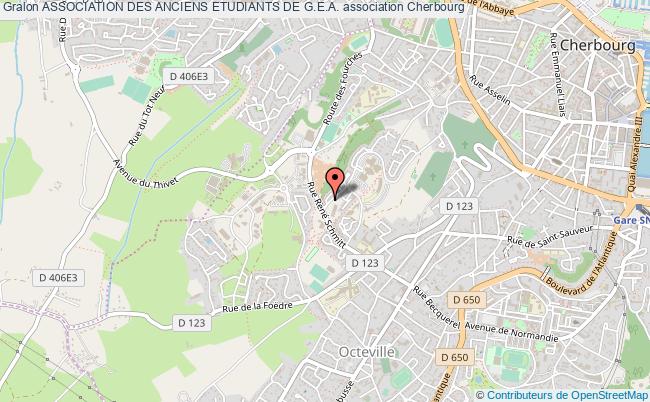 plan association Association Des Anciens Etudiants De G.e.a. Cherbourg-Octeville