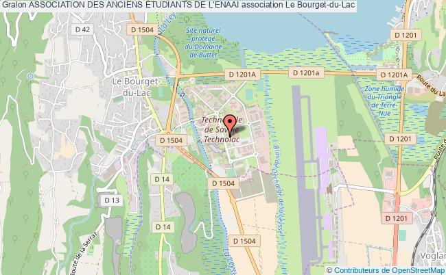 plan association Association Des Anciens Étudiants De L'enaai Bourget-du-Lac