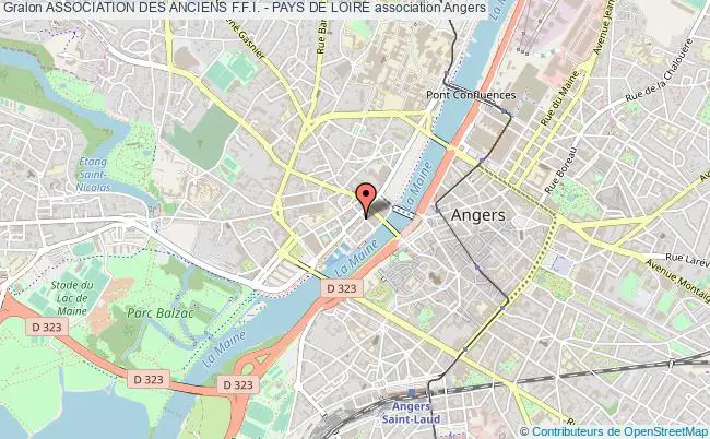 plan association Association Des Anciens F.f.i. - Pays De Loire Angers