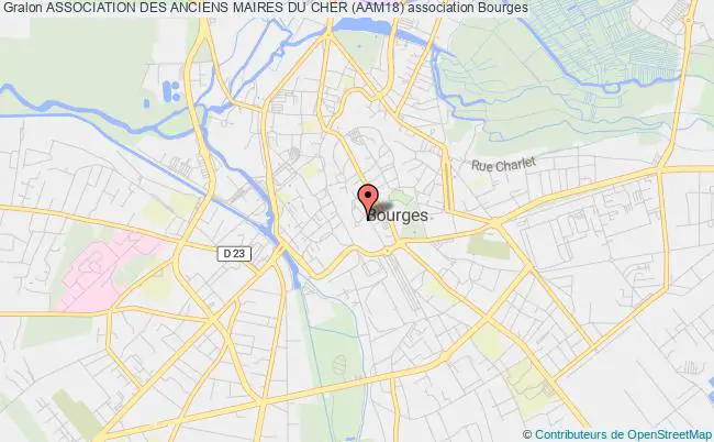 plan association Association Des Anciens Maires Du Cher (aam18) Bourges