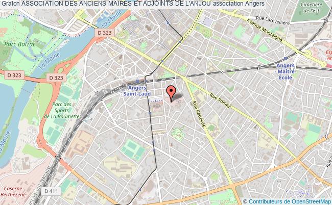 plan association Association Des Anciens Maires Et Adjoints De L'anjou Angers