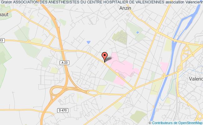 plan association Association Des Anesthesistes Du Centre Hospitalier De Valenciennes Valenciennes