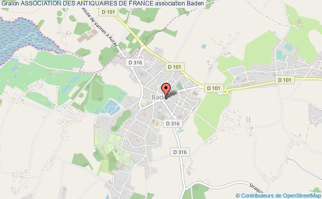 plan association Association Des Antiquaires De France Baden