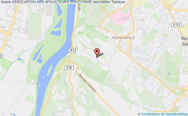 plan association Association Des Apiculteurs D'occitanie Toulouse