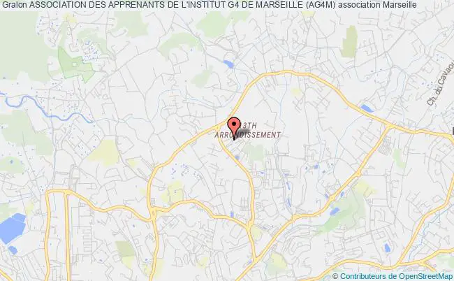 plan association Association Des Apprenants De L'institut G4 De Marseille (ag4m) Marseille