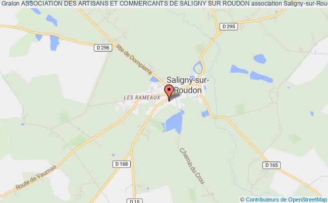 plan association Association Des Artisans Et Commercants De Saligny Sur Roudon Saligny-sur-Roudon